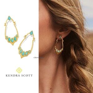 Yellow Rose by Kendra Scott x Yellowstone Montana Statement Earrings NWT